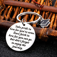 Load image into Gallery viewer, Stocking Stuffers for Teens Graduation Gifts Christmas Gifts for Students Class of 2023 Gifts for Readers Graduation Gift for Her Him College Nursing Students Gifts Inspirational keychain for Boy Girl