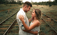 Load image into Gallery viewer, Wife Husband Couple Keychain Gifts for Anniversary Birthday I Love You Key Ring Wedding Gifts from Wifey Hubby Valentine Day Christmas for Girlfriend Boyfriend Key Chain Pendant Jewelry for Him Her