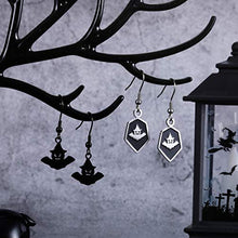 Load image into Gallery viewer, Halloween Dangle Earrings Set Ghost Skull Bat Hook Jewelry Halloween Costume Earring Minimalism Hypoallergenic Stud Earring for Women