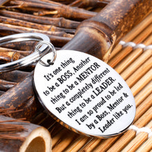 Load image into Gallery viewer, oss Gifts for Christmas Men Women Office Keychain Appreciation Gifts for Supervisor Mentor Leader Birthday Thank You Leaving Going Away Gifts Retirement Coworker Boss Lady Goodbye Presents