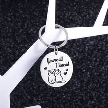 Load image into Gallery viewer, Valentines Day Gifts Funny Gifts for Women Men Cute Keychain for Boyfriend Girlfriend Couple Gifts Anniversary Birthday Gift for Him Her Husband Wife Cat Lover Best Friend Date Night Gifts for Couples