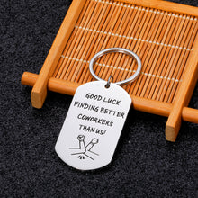 Load image into Gallery viewer, Inspirational Bible Verse Keychain Religious Faith Christian Gifts for Women Men Be Strong and Courageous Pendant with Cross Joshua 1:9 Gifts for Him Her Godson Goddaughter Thanksgiving Silver