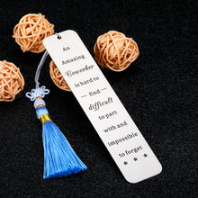 Load image into Gallery viewer, Christmas Office Gifts for Coworkers Thank You Gifts Appreciation Gifts for Coworkers White Elephant Gift Bookmark for Women Men Retirement Birthday Gifts for Boss Metal Bookmarks Bulk for Book Lover