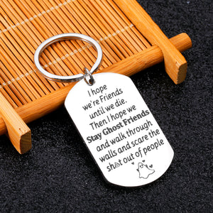 Friendship Gifts for Women Friends Funny Gift for Friends Female Long Distance Friendship Gifts Unique Friend Gift Sister Brother Bff Birthday Gifts Cute Keychain Christmas Presents for Girls Boy Teen