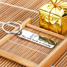 Load image into Gallery viewer, Sympathy Memorial Gifts for Loss of Loved One Keychain Remembrance Gifts for Father Mother Grandfather Grandmother Angel Gift in Memory of Grandpa Grandma Mom Dad Son Daughter Keyring Jewelry