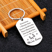 Load image into Gallery viewer, Valentines Day Gift Funny Gifts for Women Men Cute Keychain for Boyfriend Husband Anniversary Gag Couples Gifts Great Gifts for Girlfriend Wife Birthday Christmas Fun Presents for Him Her