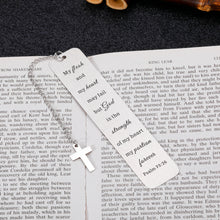 Load image into Gallery viewer, Christian Bookmarks for Women Men Book Markers for Book Lovers Inspirational Religious Gift for Women Bible Bookmarks for Kids Christmas Bible Verse Gift Stocking Stuffers for Sister Church Bulk Gift