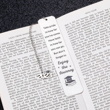 Load image into Gallery viewer, Stocking Stuffers for Teens Graduation Gifts Christmas Gifts for Students Class of 2023 Gifts for Readers Graduation Gifts for Her Him College Nursing Students Gifts Graduate Bookmarks for Women