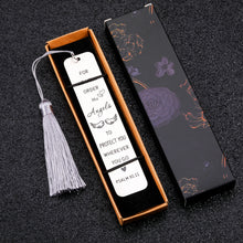Load image into Gallery viewer, Christian Gifts for Women Inspirational Bible Bookmarks for Book Lovers Religious Gifts Bookmarks for Kids Girls Birthday Christmas Gift for Daughter Son Metal Bookmark Tassels Bible Verse Gifts