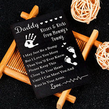 Load image into Gallery viewer, Dad Christmas Gifts Dad Stocking Stuffers New Dad Gifts Wallet Card for Pregnancy Announcements Soon to Be Dad First Time Daddy Gift Baby Reveal Pregnant Best Ideas from Mom Wife Valentine Day Gifts