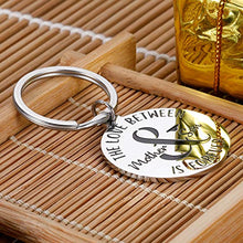 Load image into Gallery viewer, Mothers Day Christmas Birthday Gifs for Mom from Son Mother Keychain Gifs For Step Mom Mother Son in Law Key Chians Rings
