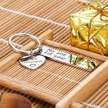 Load image into Gallery viewer, Retirement Keychain Gifts for Coworker Best Christmas Gifs for Women Men Coworker Boss Friend Nurse Teacher Retirement Keychain Presents No One Can Fill Your Shoes