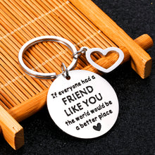 Load image into Gallery viewer, Friendship Gifts for Women Friends Long Distance Friendship Gift Birthday Christmas Presents Thank You Gifts for Boys Girls Sisters Keychain for Men Brother Coworker Appreciation Leaving Farewell Gift