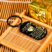 Load image into Gallery viewer, To My Man Keychain Christmas Anniversary Gift To Husband Men Valentines Day Gift for Fiance Boyfriend From Girlfriend Wife I Love You Gifts For Husband Birthday Keychain Romantic Gift For Him