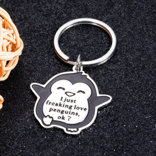Load image into Gallery viewer, Penguin Gifts Cute Keychain Stocking Stuffer for Women Men Teenage Girls Gifts Ideas for Penguin Lovers Penguin Gifts for Women cool Keychains Birthday Christmas Gifts for Boys Friends Sisters