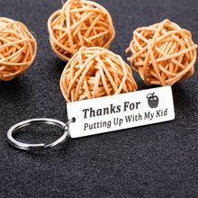 Load image into Gallery viewer, Teacher Gifts for Women Teachers Appreciation Gifts Funny Keychain Teacher Christmas Birthday Thank You Gifts for Female Male Teachers Birthday Retirement Valentines Presents from Parents of Student