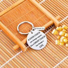 Load image into Gallery viewer, Cheer Coach Keychains Appreciation Birthday Gifts for Women Men Coach Sports Thank You Gifts for Cheerleading Soccer Basketball Gymnastics Swim Volleyball Tennis Coaches Retirement Gifts Keyring