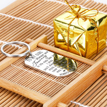 Load image into Gallery viewer, to My Daughter Keychain 16 18 Birthday Christmas Inspirational Gifts for Little Girls from Mom Dad Graduation Anniversary Valentine Day GIFS for Step Daughter Women Teen Girls Kids Keyring Jewelry