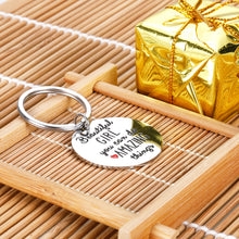 Load image into Gallery viewer, Inspirational Keychain for Women Daughter Best Friends Christmas Birthday Anniversary GIFS for Her Teens Girl BFF Sisters 2021 Graduation Gift from Mom Dad to Little Girls Daughter Key Ring