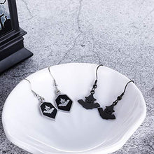 Load image into Gallery viewer, Halloween Dangle Earrings Set Ghost Skull Bat Hook Jewelry Halloween Costume Earring Minimalism Hypoallergenic Stud Earring for Women
