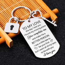 Load image into Gallery viewer, Gifts for Boyfriend Girlfriend Romantic Gifts for Her Him Christmas Anniversary Birthday Gifts for Couple Keychain for Boyfriend Wedding Engagement Gifts for Fiance Husband Valentines Presents