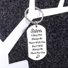 Load image into Gallery viewer, Sister Gifts from Sisters Friendship Gifts for Women Friends Christmas Gifts for Sister Bff Sister Keychain Big Sister Soul Sister Gifts Long Distance Friendship Gifts Female Friend Birthday Gifts