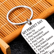 Load image into Gallery viewer, Teen Boys Gift Ideas Funny Gifts for Gamers Valentines Day Gifts for Kids Gifts for Boys Girls Keychain for Boyfriend Big Brothers Gifts Fun Gamer Gifts for Men Women Christmas Birthday Gaming Gifts