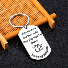Load image into Gallery viewer, Gifts for Boyfriend Girlfriend Couple Gifts Husband Christmas Gifts Cute Keychain Stocking Stuffers for Wife Anniversary Birthday Romantic Cute Penguin Gifts for Him Her Valentines Day Gifts
