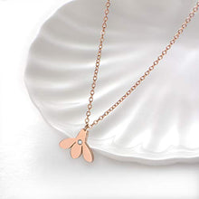 Load image into Gallery viewer, Valentine&#39;s Day Gift Bee Necklace - Honey Little Bumble Bee Pendant Necklace Bee Charm Animal Opal Birthday Christmas Gift Adjustable Chain Jewelry for Women Girls Wife Girlfriend