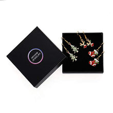 Load image into Gallery viewer, Christmas Earrings Set Small Cute Christmas Tree Stocking Stuffer Boots Red Deer Dangle Hook Holiday Jewelry Earrings Gift Christmas for Women Kids Boys Girls
