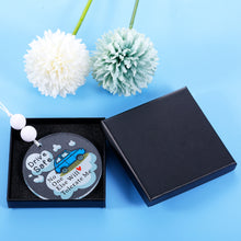 Load image into Gallery viewer, Gifts for Men Stocking Stuffers for Teens Christmas Gifts for Boyfriend Husband Anniversary Valentines Day Gifts New Driver Gifts Drive Safe Funny Gifts for Teen Boys Acrylic Car Mirror Hanging Charm
