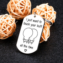 Load image into Gallery viewer, Valentines Day Gifts Gag Gifts for Boyfriend Girlfriend Date Night Gifts for Couples Cute Keychain Anniversary Birthday Fun Naughty Gifts for Women Men Funny Gifts for Husband Wife Wifey Him Her