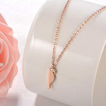 Load image into Gallery viewer, Parrot Necklace for Women Bird Charm Animal Minimal Rose Gold Necklace 16&quot; - 18&quot; Adjustable Chain Jewelry Dainty Pendant Necklace Christmas Gifts for Girl