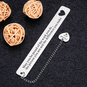 Christmas Office Gifts Employee Appreciation Gifts for Coworkers Leaving Gifts Secret Santa Gifts for Coworker Friends Boss Retirement Going Away Farewell Gifts Inspirational Bookmarks for Book Lovers