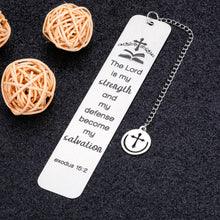 Load image into Gallery viewer, Christian Bookmarks for Women Men Book Markers for Book Lovers Inspirational Religious Bible Verse Gifts for Girls Teens Metal Bookmark Christmas Birthday Graduation Gifts for Daughter Son Boys