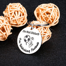 Load image into Gallery viewer, Stock Stuffers for Teens Boys Girls Funny Christmas Gifts Football Accessories Football Stuff Football Gifts Soccer Coach Gifts World Cup Gifts for Football Lovers Football Players Funny Keychain