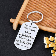 Load image into Gallery viewer, Inspirational Keychain Gifts for Women Men Sympathy Condolence Gifts Best Friend Teenage Girls Boys Friendship Birthday Christmas Key Chain Gift