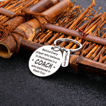 Load image into Gallery viewer, Coach Gifts Soccer Coach Christmas Gifts Stock Stuffers for Football Coach Keychain Birthday Thanksgiving Gifts Volleyball Cheer Coach Gift Teacher Appreciation Gift Basketball Baseball Coach Presents