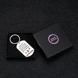 Funny Gifts for Boyfriend Husband 1 Year Anniversary Valentines Gift for Him Her Christmas Gifts for Girlfriend Wife Keychain for Boyfriend Stocking Stuffers for Men Women Cute Gifts for Couples