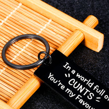 Load image into Gallery viewer, Gifts for Her Girlfriend Stocking Stuffers for Wife Christmas Anniversary Valentines Day Gifts Romantic Gift for Her Wife Birthday Gift Ideas Cute Keychain Funny Sister Keychain Fiancee Female Friend