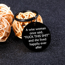 Load image into Gallery viewer, Inspirational Gifts for Women Funny Keychain Christmas Presents Birthday Anniversary Novelty Gifts for Friends Girls Sisters Mom Graduation Farewell Retirement Divorce Gifts for Coworker Grandma Nurse