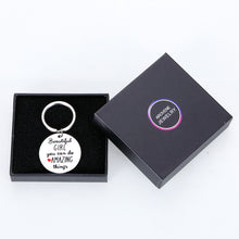 Load image into Gallery viewer, Inspirational Keychain for Women Daughter Best Friends Christmas Birthday Anniversary GIFS for Her Teens Girl BFF Sisters 2021 Graduation Gift from Mom Dad to Little Girls Daughter Key Ring