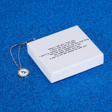 Load image into Gallery viewer, When I tell you I love you I don&#39;t say it out of habit. I say it to remind you Zodiac Necklace Star Birth Sign Necklace Gifts Horoscope Necklace Silver Tone 16&quot; - 18&quot; Chain Astrology Jewelry Pendant For Women Girls