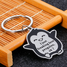 Load image into Gallery viewer, Penguin Gifts Cute Keychain Stocking Stuffer for Women Men Teenage Girls Gifts Ideas for Penguin Lovers Penguin Gifts for Women cool Keychains Birthday Christmas Gifts for Boys Friends Sisters