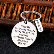 Load image into Gallery viewer, Inspirational Gifts for Women Encouragement Gift Off White Keychains for Men Birthday Christmas Presents Daughter Gift Nursing College Student Gift Back to School Motivational Gift for Kids Son Teens
