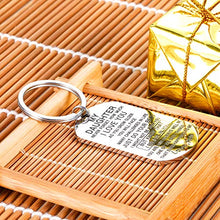 Load image into Gallery viewer, to My Daughter Gifts from Step Mom Inspirational Christmas I Love You GIFS Keychain Never Forget That I Love You Teen Girls Birthday Valentine&#39;s Day from Step Mother in Law
