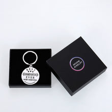 Load image into Gallery viewer, Funny Grandfather Keychain Fathers Day Christmas Gag Gifts for Papa Grandpa Hilarious Keychain stocking stuffers from Granddaughter Grandkids Grandson Gifts Ideas to Grandfather Key Ring