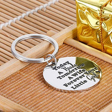 Load image into Gallery viewer, Wedding Gift Keychain Mother of The Bride Gift Keyring Today a Bride, Tomorrow a Wife, Forever Your Little Girl