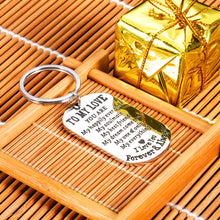 Load image into Gallery viewer, Christmas Gifts to My Love Keychain Gift for Husband Wife Stocking Stuffers Anniversary Valentines Day Birthday Boyfriend Girlfriend Jewelry for Soulmate Lover Him Her Women Men Best Friend Family
