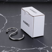 Load image into Gallery viewer, KINMES Heavy Duty S Hooks Pan Pot Holder Rack Hooks Hanging Hangers S Shaped Hooks for Kitchenware Pots